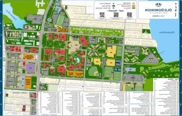 Campus Way Finding Map